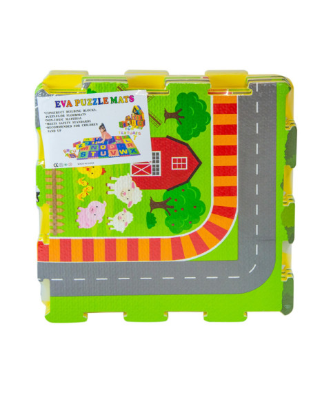 Covoras puzzle Autostrada 31x31cm
